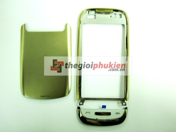 Vỏ Nokia C7-00 Gold